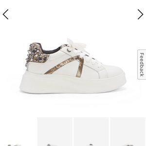 Vince Camuto platform studded sneakers